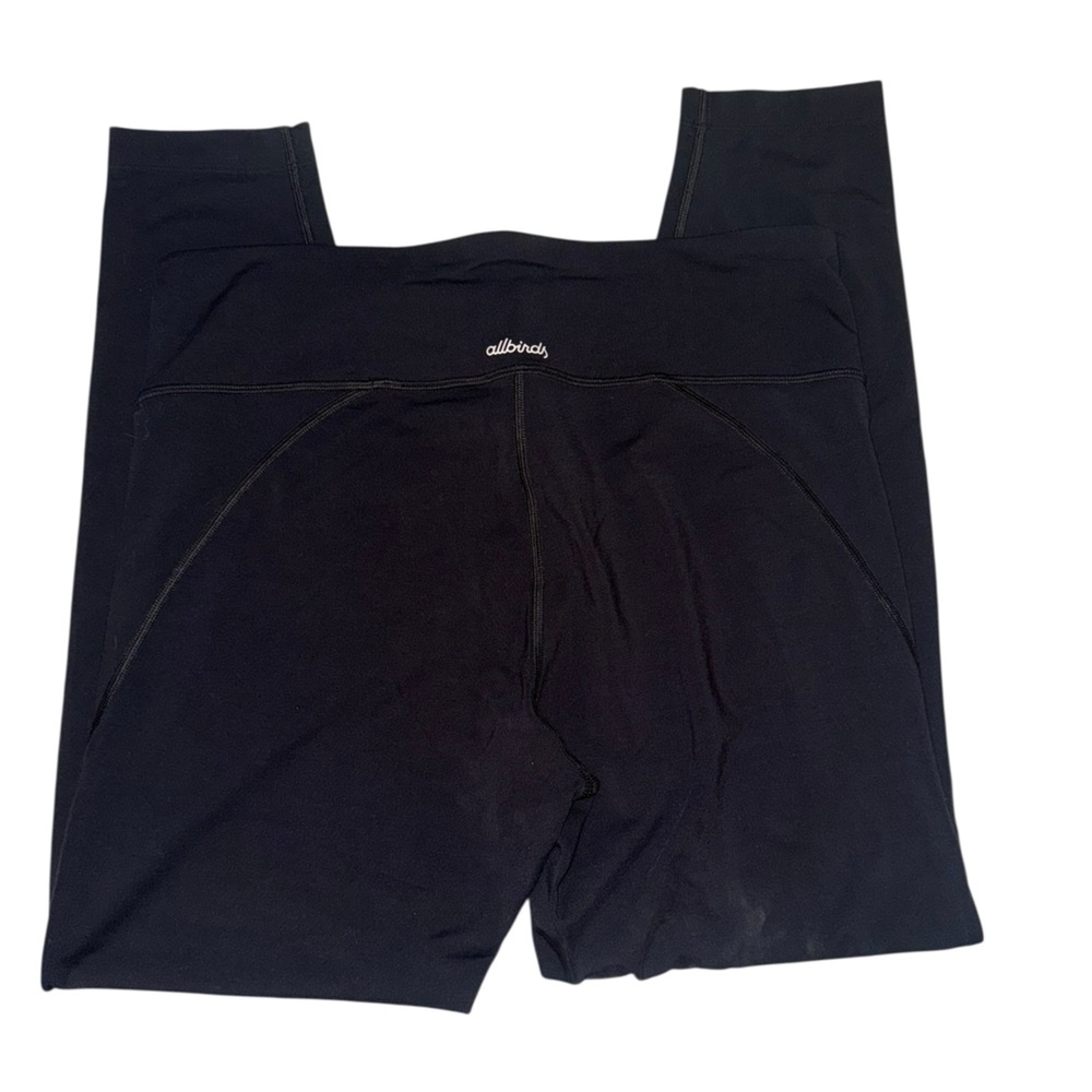 Allbirds High Rise Performance Leggings Black Sustainable Stretch XL - Picture 4 of 6